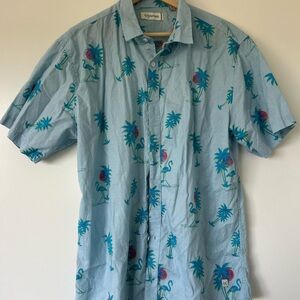 WX Depart West Button Down Shirt with Breathable Fabric and Relaxed Fit